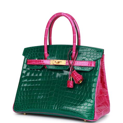 hermes rose scheherazade emerauld birkin
